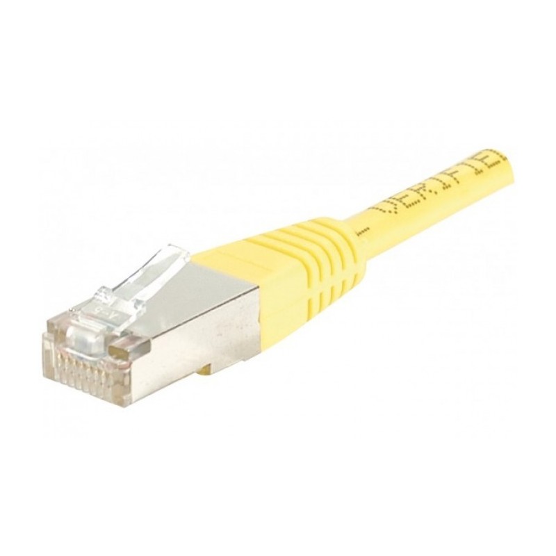 EXC 842101 câble de réseau Jaune 1 m Cat6 F UTP (FTP)