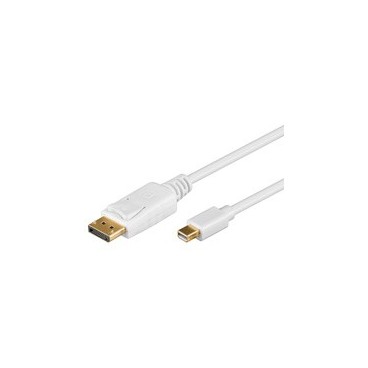 Goobay 2m DisplayPort Cable Mini DisplayPort Blanc