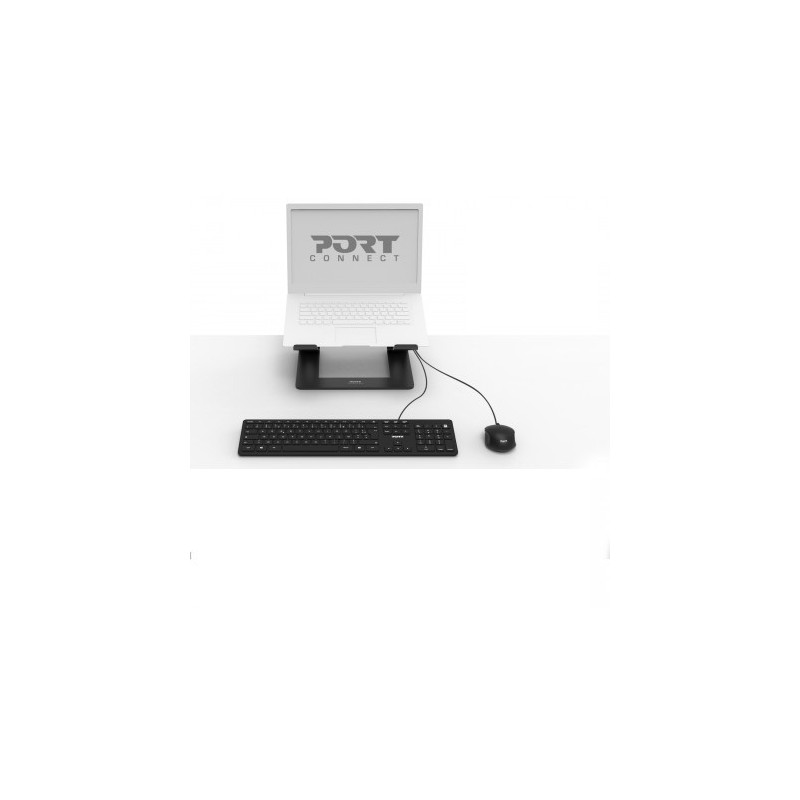 Port Designs 501896 clavier USB Noir