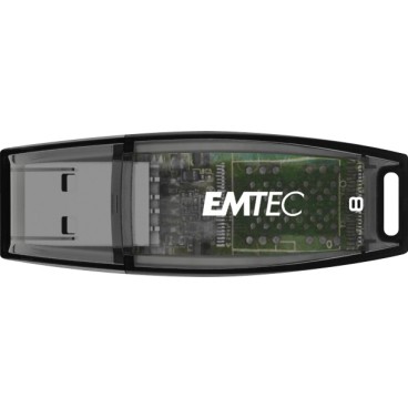 Emtec C410 8GB lecteur USB flash 8 Go USB Type-A 2.0 Noir