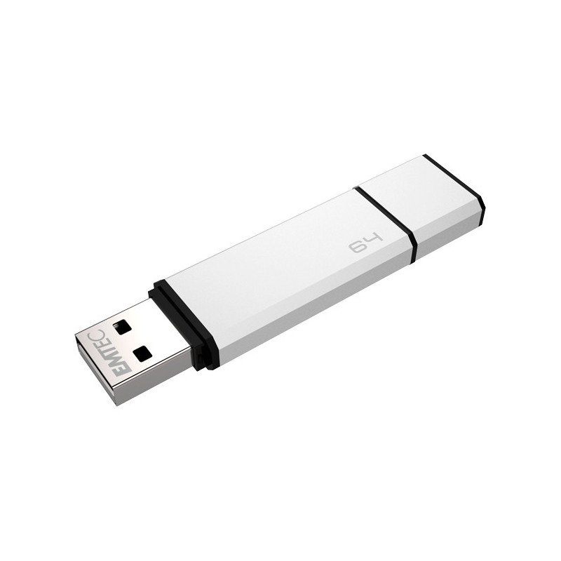 Emtec C900 Metal 2.0 lecteur USB flash 64 Go USB Type-A Argent
