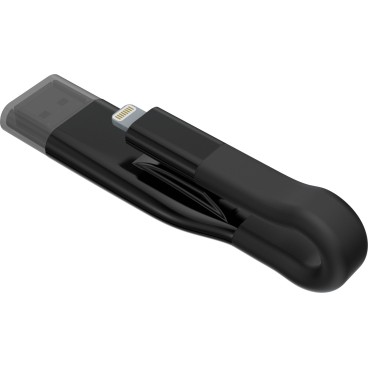 Emtec iCOBRA2 lecteur USB flash 32 Go USB Type-A   Lightning 3.2 Gen 1 (3.1 Gen 1) Noir