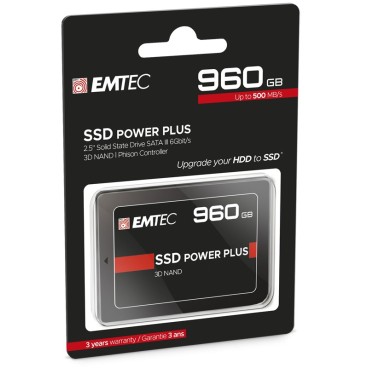 Emtec X150 Power Plus 2.5" 960 Go Série ATA III