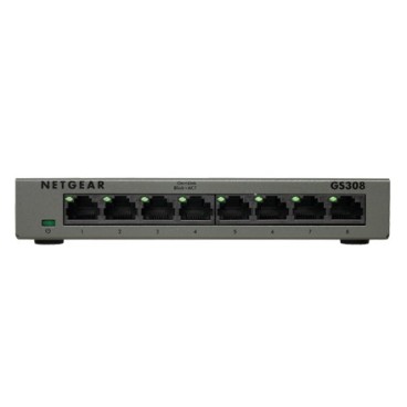 NETGEAR GS308 Non-géré Gigabit Ethernet (10 100 1000) Gris