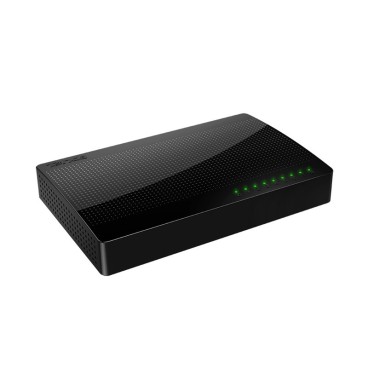 Tenda SG108-EU commutateur réseau Non-géré Gigabit Ethernet (10 100 1000) Noir