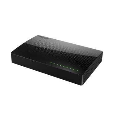 Tenda SG108-EU commutateur réseau Non-géré Gigabit Ethernet (10 100 1000) Noir