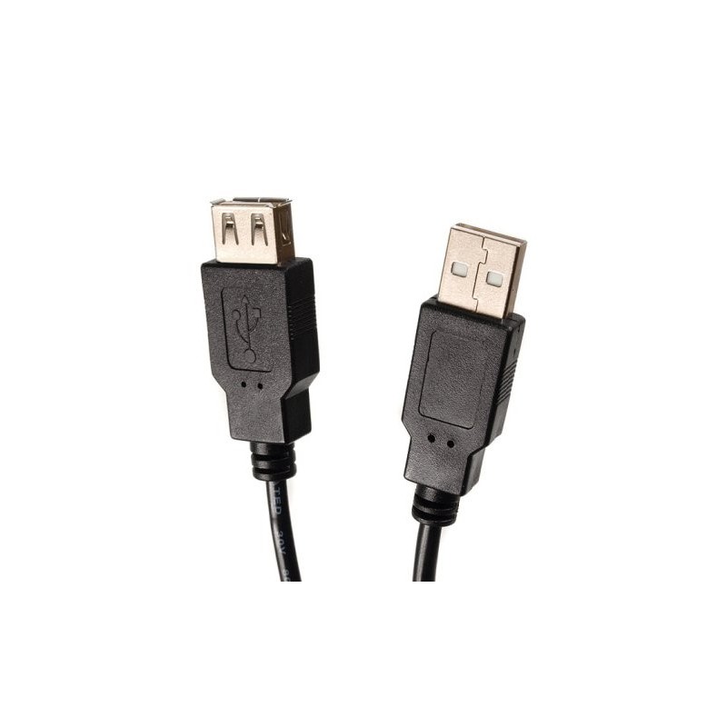 Maclean MCTV-745 câble USB 5 m USB 2.0 USB A Noir