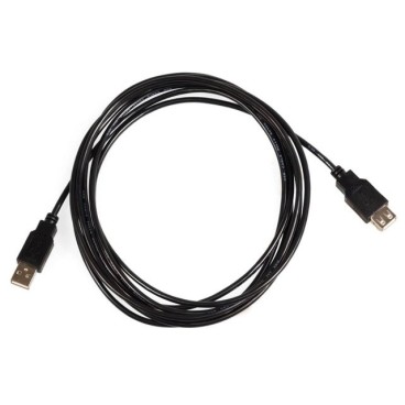 Maclean MCTV-745 câble USB 5 m USB 2.0 USB A Noir