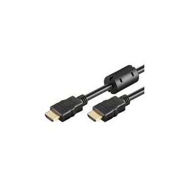 Goobay 15m HDMI câble HDMI HDMI Type A (Standard) Noir