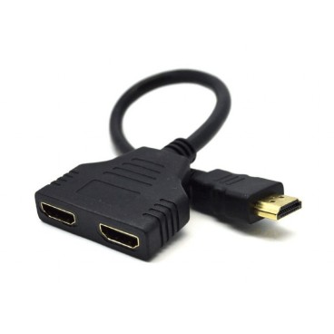 Gembird DSP-2PH4-04 câble HDMI HDMI Type A (Standard) 2 x HDMI Type A (Standard) Noir
