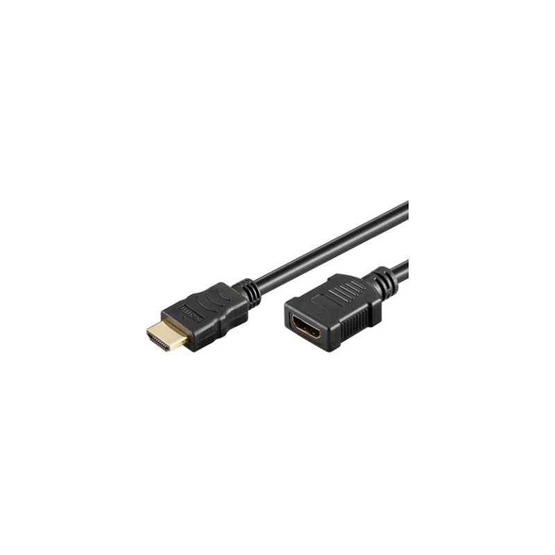 Goobay 3m 19-pin HDMI câble HDMI HDMI Type A (Standard) Noir