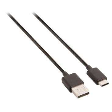 Valueline USB 2.0 C A, 1 m câble USB USB A USB C Noir