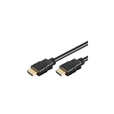Goobay HDMI cable HiSpeed wE 300 G câble HDMI 3 m HDMI Type A (Standard) Noir