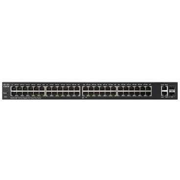 Cisco Small Business SG220-50 Géré L2 Gigabit Ethernet (10 100 1000) Noir
