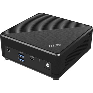 MSI CUBI N ADL S-226BEU barebone PC  poste de travail 0,69L mini PC Noir N200