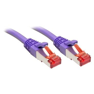 Lindy RJ-45 Cat.6 S FTP 5m câble de réseau Violet Cat6 S FTP (S-STP)