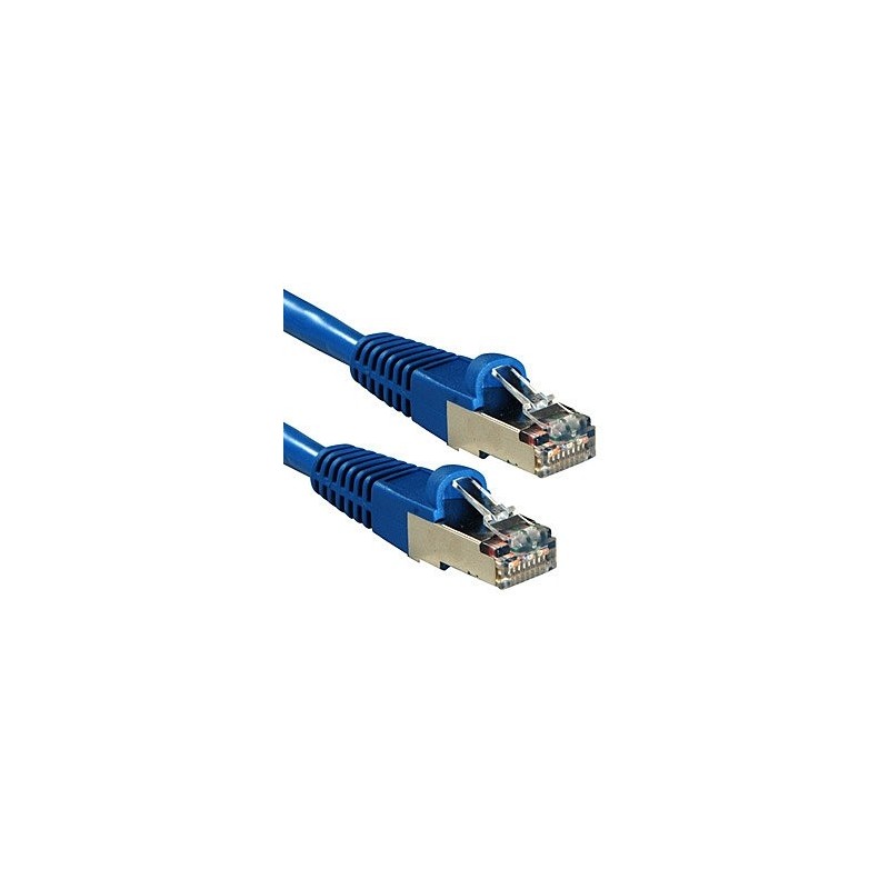 Lindy 47146 câble de réseau Bleu 0,5 m Cat6a S FTP (S-STP)