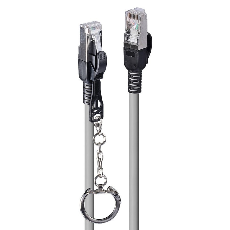 Lindy 47602 câble de réseau Gris 1 m Cat6a S FTP (S-STP)