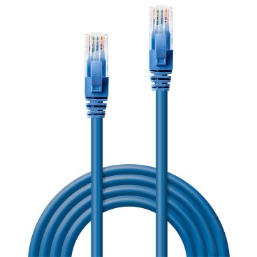 Lindy 48015 câble de réseau Bleu 0,3 m Cat6 U UTP (UTP)