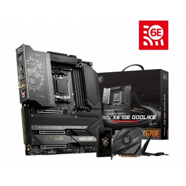 MSI MEG X670E GODLIKE carte mère AMD X670 Emplacement AM5 ATX étendu