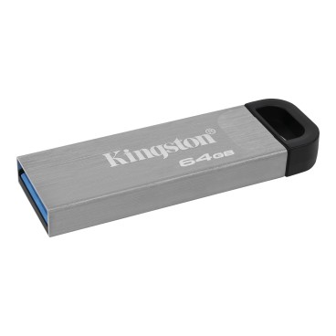 Kingston Technology DataTraveler Kyson lecteur USB flash 64 Go USB Type-A 3.2 Gen 1 (3.1 Gen 1) Argent