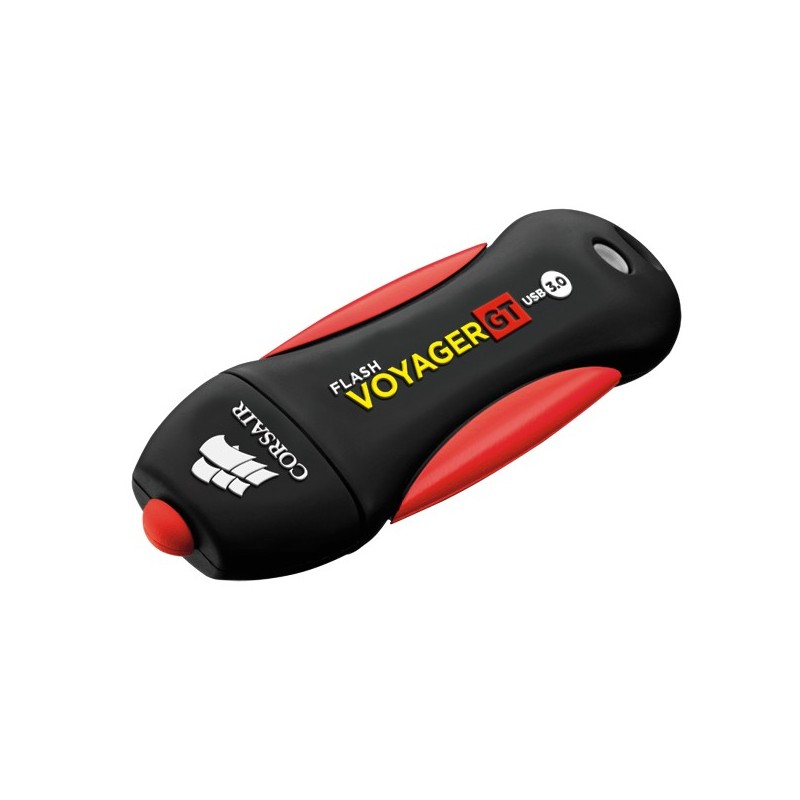 Corsair Voyager GT lecteur USB flash 64 Go USB Type-A 3.2 Gen 1 (3.1 Gen 1) Noir, Rouge
