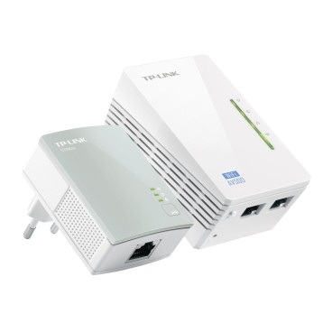 TP-Link TL-WPA4220 KIT Adaptateur réseau CPL 300 Mbit s Ethernet LAN Wifi Blanc 1 pièce(s)