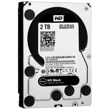 Western Digital Black 3.5" 2000 Go Série ATA III