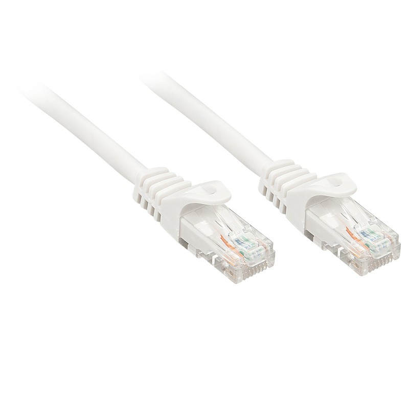 Lindy Rj45 Rj45 Cat6 10m câble de réseau Blanc U UTP (UTP)