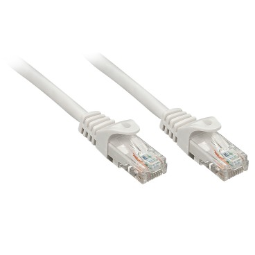 Lindy Rj45 Rj45 Cat6 0.3m câble de réseau Gris 0,3 m U UTP (UTP)