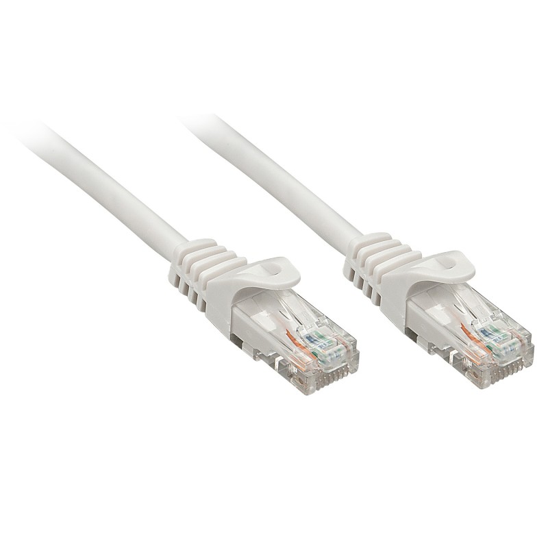 Lindy Rj45 Rj45 Cat6 0.5m câble de réseau Gris 0,5 m U UTP (UTP)