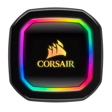 Corsair iCUE H100i RGB PRO XT Processeur Refroidisseur de liquide tout-en-un 12 cm Noir 1 pièce(s)