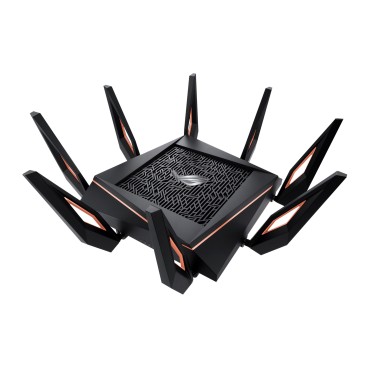 ASUS Rapture GT-AX11000 routeur sans fil Gigabit Ethernet Tri-bande (2,4 GHz   5 GHz   5 GHz) Noir