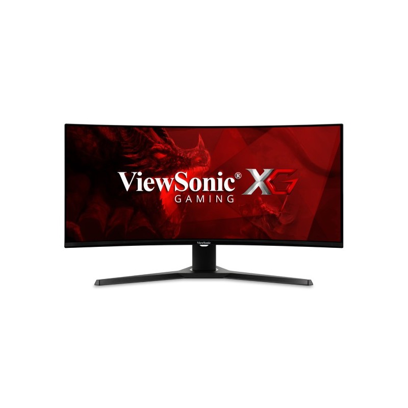 Viewsonic VX Series VX3418-2KPC LED display 86,4 cm (34") 3440 x 1440 pixels Wide Quad HD Noir