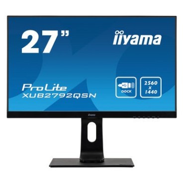 iiyama ProLite XUB2792QSN-B1 écran plat de PC 68,6 cm (27") 2560 x 1440 pixels WQXGA LED Noir