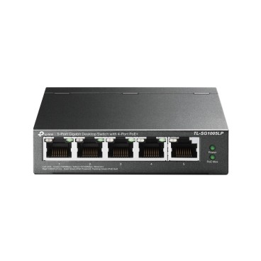 TP-Link TL-SG1005LP commutateur réseau Non-géré Gigabit Ethernet (10 100 1000) Connexion Ethernet, supportant l'alimentation