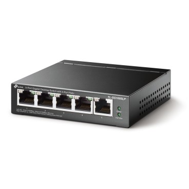 TP-Link TL-SG1005LP commutateur réseau Non-géré Gigabit Ethernet (10 100 1000) Connexion Ethernet, supportant l'alimentation