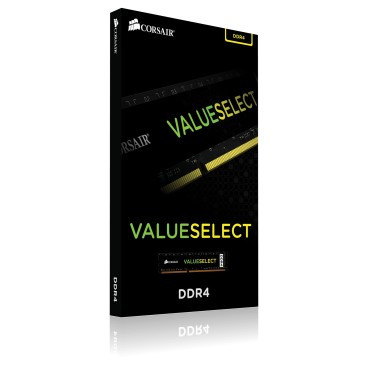 Corsair ValueSelect 8 GB, DDR4, 2666 MHz module de mémoire 8 Go 1 x 8 Go