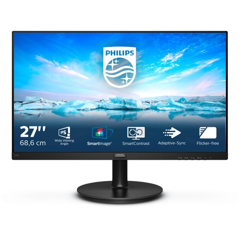 Philips V Line 272V8A 00 écran plat de PC 68,6 cm (27") 1920 x 1080 pixels Full HD LCD Noir