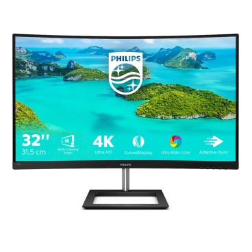 Philips E Line 328E1CA 00 LED display 80 cm (31.5") 3840 x 2160 pixels 4K Ultra HD LCD Noir