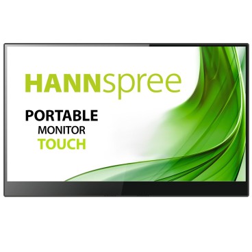 Hannspree HT161CGB écran plat de PC 39,6 cm (15.6") 1920 x 1080 pixels Full HD LED Écran tactile Noir, Argent
