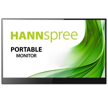 Hannspree HL161CGB écran plat de PC 39,6 cm (15.6") 1920 x 1080 pixels Full HD LED Noir, Argent