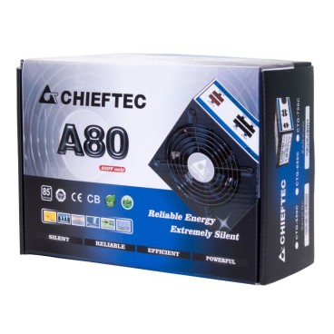 Chieftec CTG-750C unité d'alimentation d'énergie 750 W 24-pin ATX ATX Noir