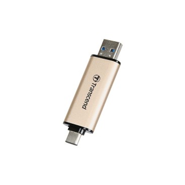 Transcend JetFlash 930C lecteur USB flash 128 Go USB Type-A   USB Type-C 3.2 Gen 1 (3.1 Gen 1) Or