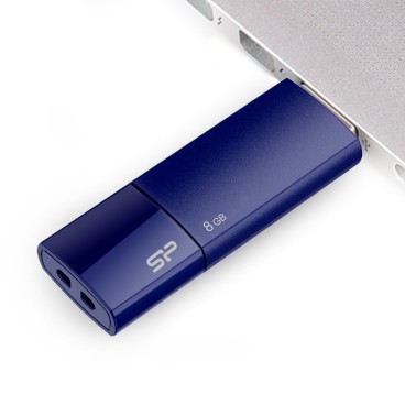 Silicon Power Ultima U05 lecteur USB flash 8 Go USB Type-A 2.0 Bleu