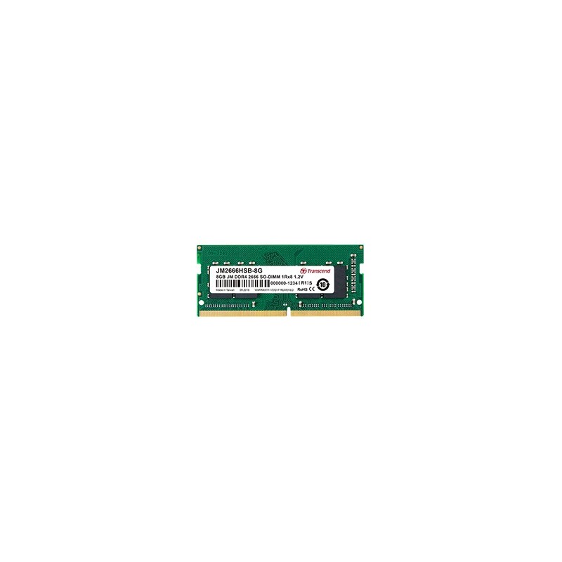 Transcend JM2666HSH-4G module de mémoire 4 Go 1 x 4 Go DDR4 2666 MHz