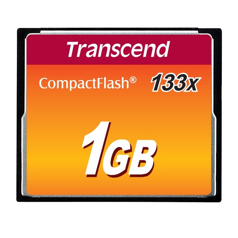Transcend 1 GB CF 133x 1 Go CompactFlash MLC