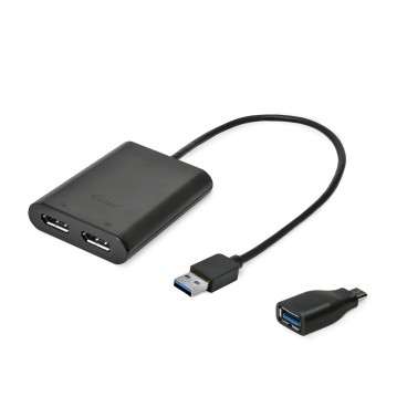 i-tec USB 3.0   USB-C Dual 4K DP Video Adapter