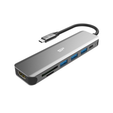 Silicon Power Boost SU20 USB 3.2 Gen 1 (3.1 Gen 1) Type-C 5120 Mbit s Gris