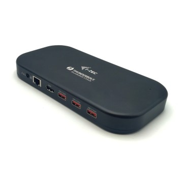 i-tec Thunderbolt 3 USB-C Dual 4K Docking Station + USB-C to DisplayPort Cable (1,5 m) + Power Delivery 60W